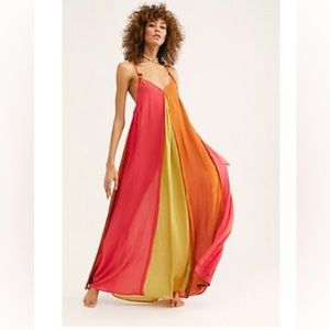 Free people mixing it up maxi dress